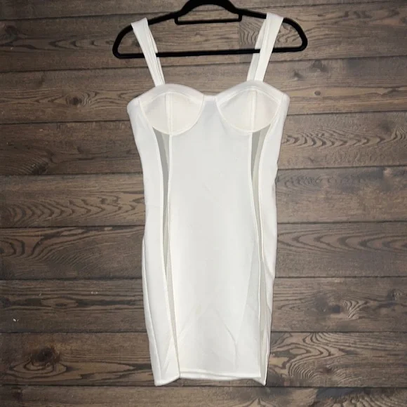 white bodycon dress forever 21 Forever 21 Cami Mini Dress